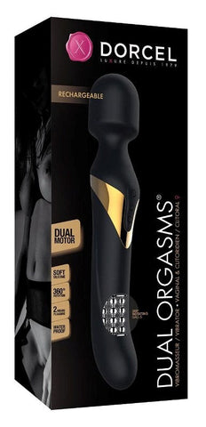 Marc Dorcel Toys Dual Orgasms Dual Ended Rotating Vibrator - Clit Ticklers and Pulsators