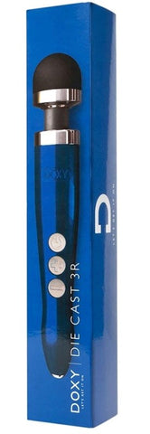 Doxy Die Cast 3R Rechargeable Wand Vibrator with Metal Body - Double Ender