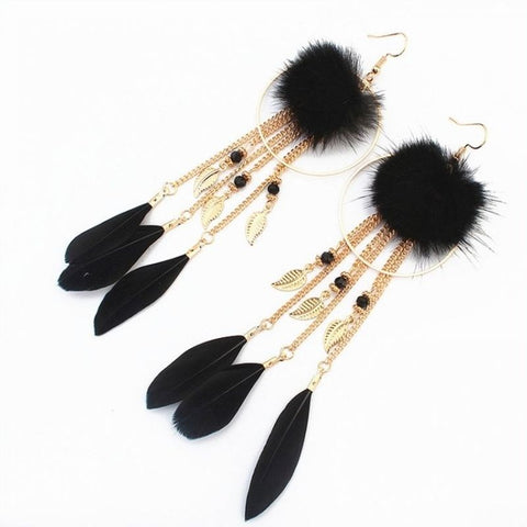 BDStyle Dreamcatcher Feather Nipple Clamps with Adjustable Pressure - Butt Plugs