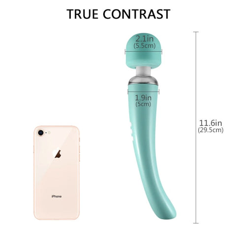 BDStyle Elegance Vibrating Wand Unleash Your Passion Discreetly 28 Settings - Strap On Sextoys