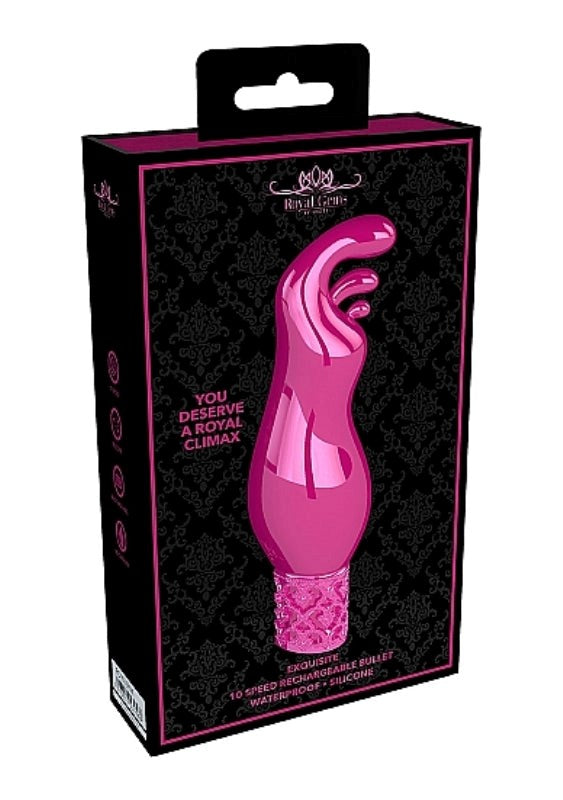 Shots Toys Exquisite Rechargeable Silicone Bullet with F1 Motor Technology - - Bullet Vibrators