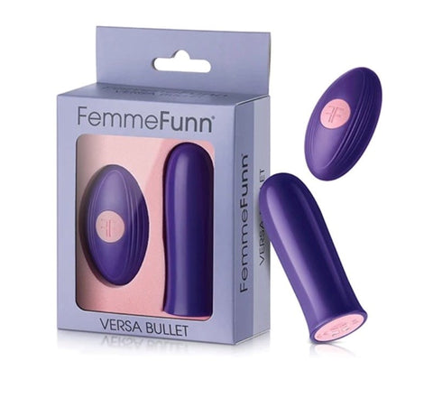 VVOLE LLC FemmeFunn Versa Bullet Magnetic Charged Clitoral Vibrator - Butt Plugs