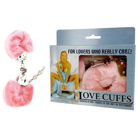 NANMA Corporation Fluffy Cuffs Textured Cock Ring - Cuffs and Restraints