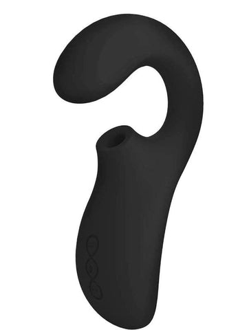 Lelo Enigma Dual Action Sonic Clitoral and G Spot Massager SenSonic Wave - Realistic Dildos