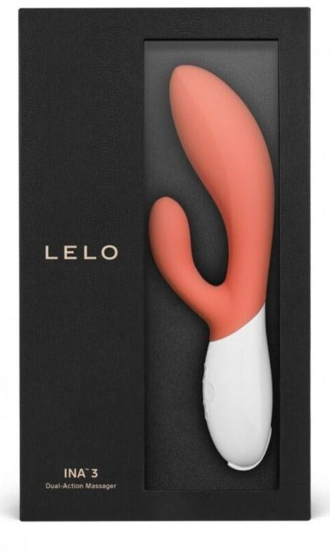 Lelo Ina 3 Multi Functions G Spot Rabbit Vibrator Dual Motor Stimulation - - Bullet Vibrators