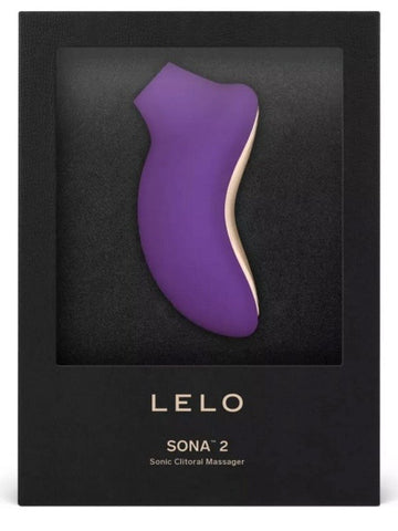 Lelo Sona 2 Sonic Multi Function Clitoral Massager with Sonic Wave Tech - Clit Ticklers and Pulsators