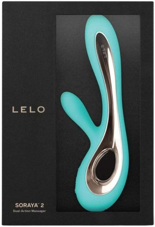 Lelo Soraya 2 Double Pleasure Rabbit Vibrator with Dual Motors - - G-Spot Vibrators