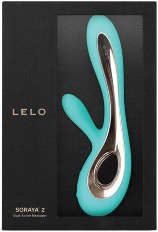Lelo Soraya 2 Double Pleasure Rabbit Vibrator with Dual Motors - G-Spot Vibrators