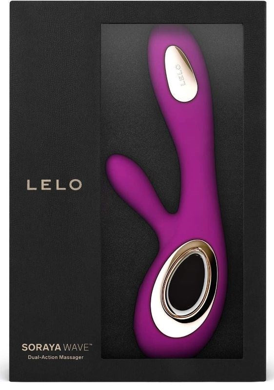 Lelo Soraya Wave Rabbit Vibrator with WaveMotion Technology - Rabbit Vibrators