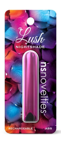 NS Novelties Lush Nightshade Compact Rechargeable Vibrator - Finger and Tongue Vibrators