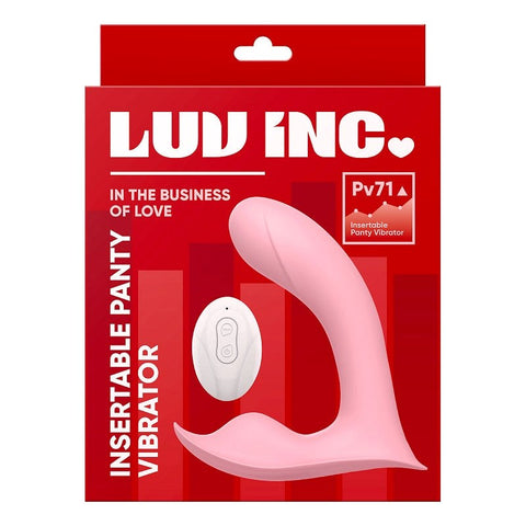 VVOLE LLC Luv Inc PV71 Rechargeable Pleasure Vibrator for Unforgettable - Anal Vibrators