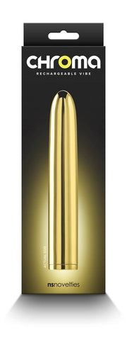 NS Novelties Chroma 7 Inch USB Rechargeable Vibrator - Mini & Slim Vibrators