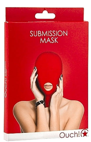 Shots Toys Ouch! Submission Mask Spandex Sensory Deprivation Hood - Masks And Blindfolds