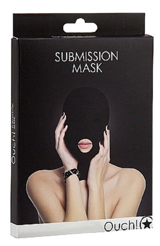 Shots Toys Ouch! Submission Mask Spandex Sensory Deprivation Hood - Masks And Blindfolds