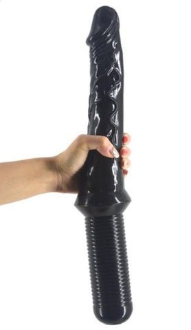 FAAK Penis Probe with Handle 42cm Urethral Sound with Ergonomic Grip - Realistic Dildos