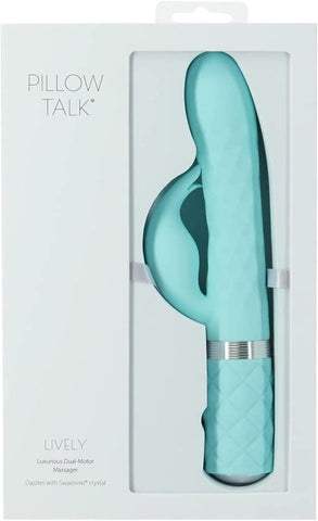 BMS Factory Pillow Talks Lively Dual Motor Vibrator Customizable Bliss - Sex Toys For Couples