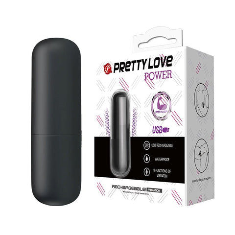 Baile Pretty Love Power Bullet Vibrating Cock Ring - Body Wands