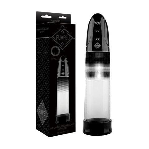 Shots Toys PUMPED Rechargeable Luv Pump Automatic Pumping Action - Body Wands