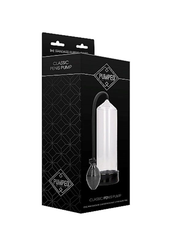 Shots Toys Pumped High Quality Basic Plain Penis Pump with Balloon Pump - - Penis Pumps And Stretchers