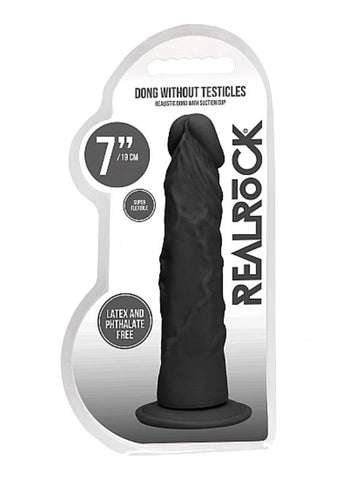 Shots Toys Realrock Skin Dong 7 inch with Strong Suction Cup Base - Realistic Dildos