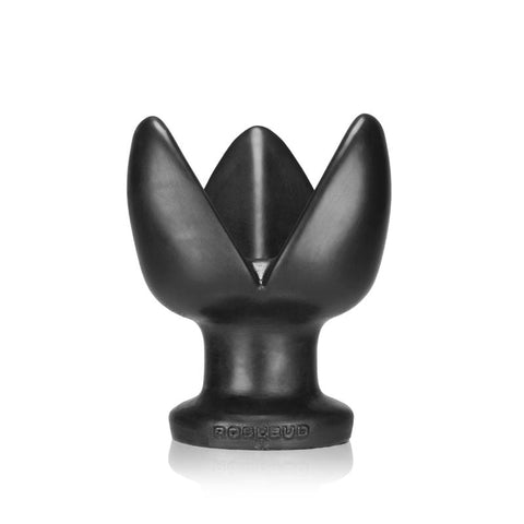 Oxballs Rosebud Buttplug 1 Stainless Steel with Decorative Base - Butt Plugs