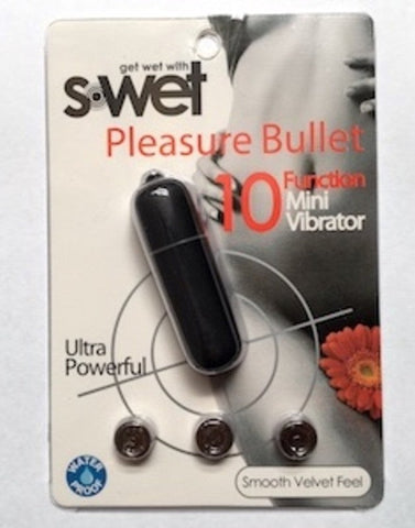 Nu Sensuelle Novel Creations 10 Function Pleasure Enhancer Bullet Vibrator - Anal Beads and Balls