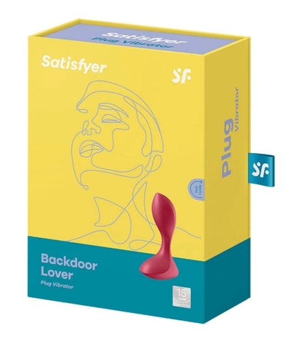 Satisfyer Backdoor Lover Multi Functions Vibrating Anal Plug 12 Programs - Remote Control Vibrators