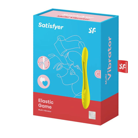 Satisfyer Elastic Game Bendable Multi Functions G Spot Vibrator Dual Motor - G-Spot Vibrators