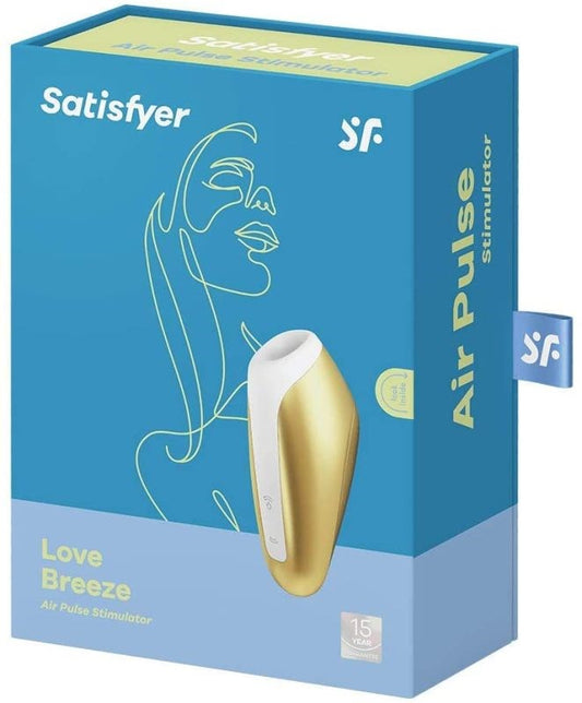 Satisfyer Love Breeze Air Pulse 11 Functions Clitoral Massager - - Clit Ticklers and Pulsators