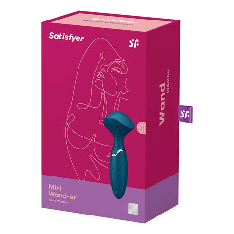 Satisfyer Mini Wand er 12 Functions Wand Vibrator Clitoral Stimulation - Personal Massagers