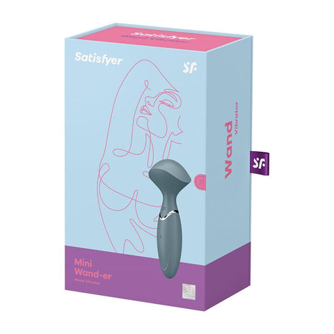 Satisfyer Mini Wand er 12 Functions Wand Vibrator Clitoral Stimulation - Personal Massagers