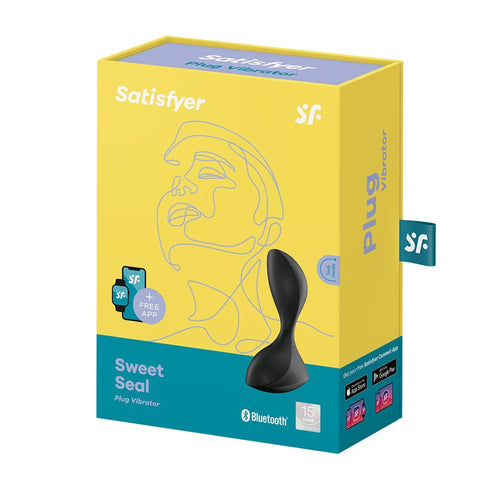 Satisfyer Sweet Seal App Controlled Anal Vibrator with Smart Connectivity - Anal Vibrators