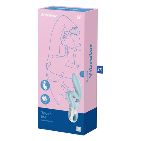 Satisfyer Touch Me 12 Functions Flexible Rabbit Vibrator Triple Motor Design - Rabbit Vibrators