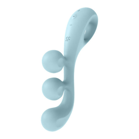 Satisfyer Tri Ball 1 Silicone 50 Functions Multi Vibrator Triple Motor - Clit Ticklers and Pulsators