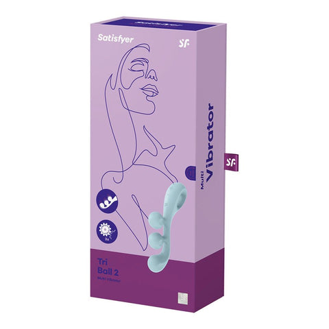 Satisfyer Tri Ball 2 Triple Motor Vibrator with Flexible Positioning - Rabbit Vibrators