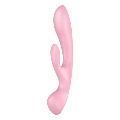 Satisfyer Triple Oh Massager and Rabbit Vibrator with Triple Motor Design - Personal Massagers