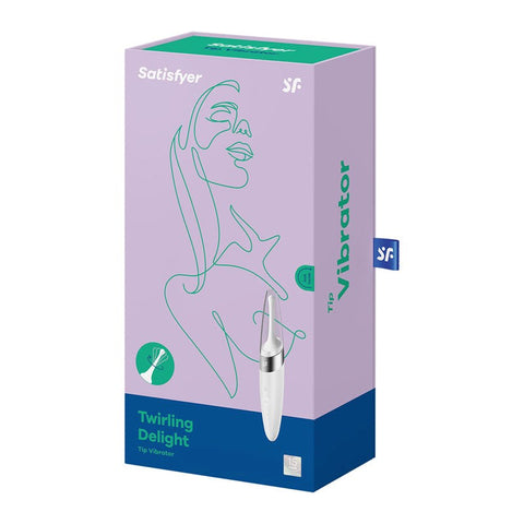 Satisfyer Twirling Delight 40 Functions Clitoral Massager Whisper Quiet - Remote Control Vibrators