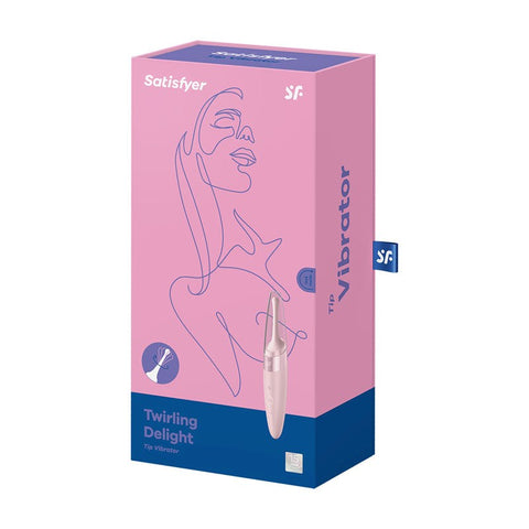 Satisfyer Twirling Delight 40 Functions Clitoral Massager Whisper Quiet - Remote Control Vibrators
