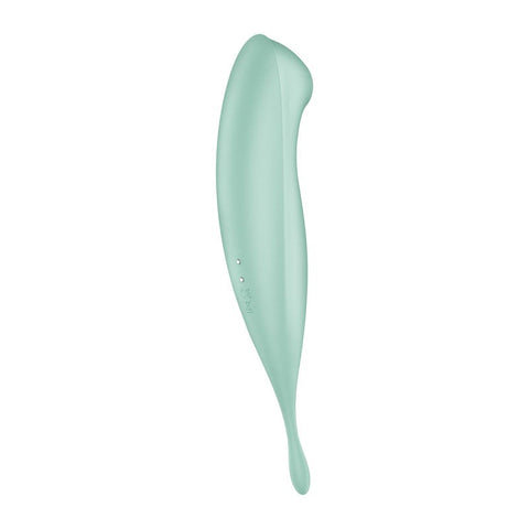 Satisfyer Twirling Pro Hybrid Air Pulse G Spot Vibrator Dual Stimulation - Remote Control Vibrators