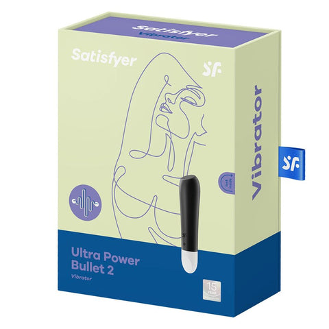 Satisfyer Ultra Power Bullet 2 Intense Clitoral Stimulator Rechargeable - Bullet Vibrators