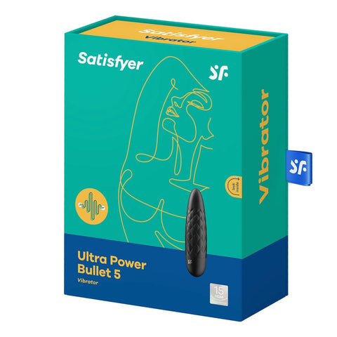 Satisfyer Ultra Power Bullet 5 Powerful Clitoral Vibrator with 12 Programs - Bullet Vibrators
