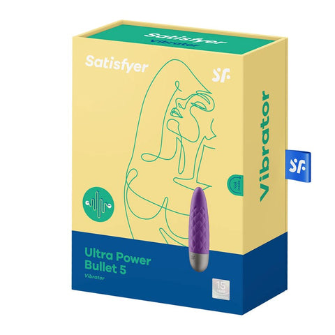 Satisfyer Ultra Power Bullet 5 Powerful Clitoral Vibrator with 12 Programs - Bullet Vibrators