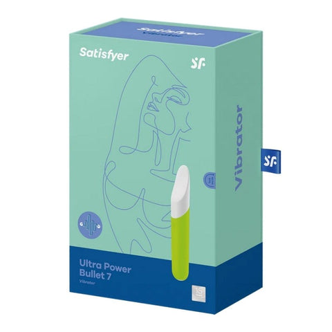 Satisfyer Ultra Power Bullet 7 Intense Vibrating Clitoral Vibrator - Anal Vibrators
