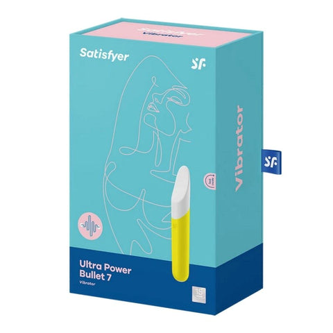 Satisfyer Ultra Power Bullet 7 Intense Vibrating Clitoral Vibrator - Anal Vibrators