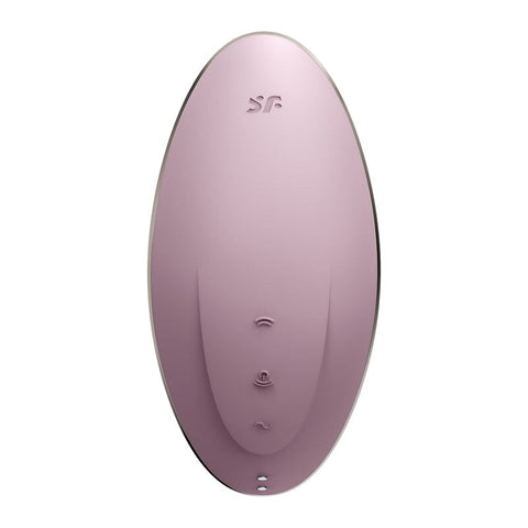 Satisfyer Vulva Lover 1 Air Pulse Clitoral Vibrator with Dual Motor Technology - Clit Ticklers and Pulsators
