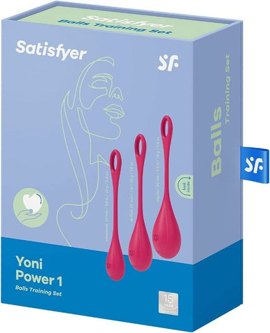 Satisfyer Yoni Power 1 Pelvic Floor Kegel Exerciser Love Balls Progressive Training - Luxury Sex Toys