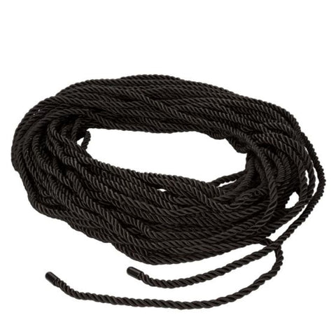 California Exotics Scandal BDSM Rope 30m Red Black Cotton Blend - Cuffs and Restraints