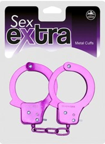 Sex Extra Metal Cuffs for Restraint and Penis Ring Enhancement - Waterproof Vibrators