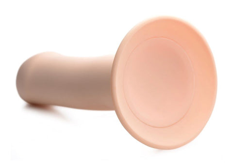 XR Brands Squeeze It Squeezable Phallic Dildo with Thermo Reactive Technology - Realistic Dildos