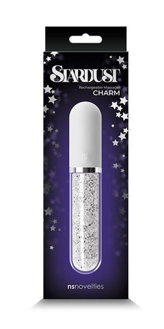 NS Novelties Celestial Bliss Waterproof Bullet Vibrator with Multiple Speeds - Glass Sex Toys